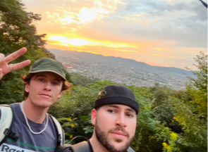 Nick and friend peace-1-1