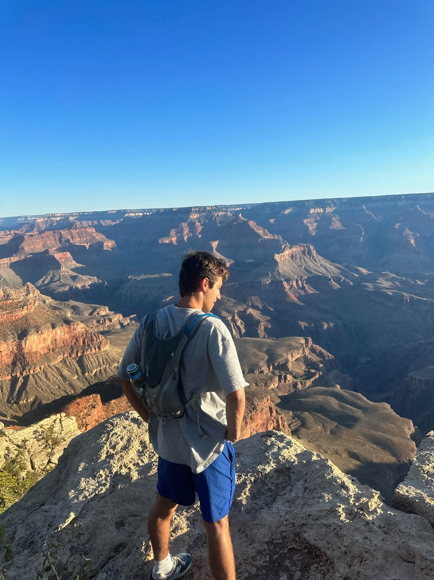 Xander at the Grand Canyon