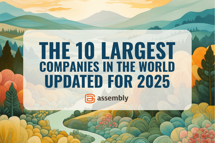 How the List of Largest Companies in the World Changes Over Time